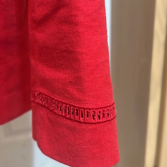 Red jacket with trim. Very good condition. - Picture 5 of 7